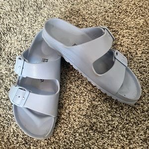 Blue Birkenstocks
